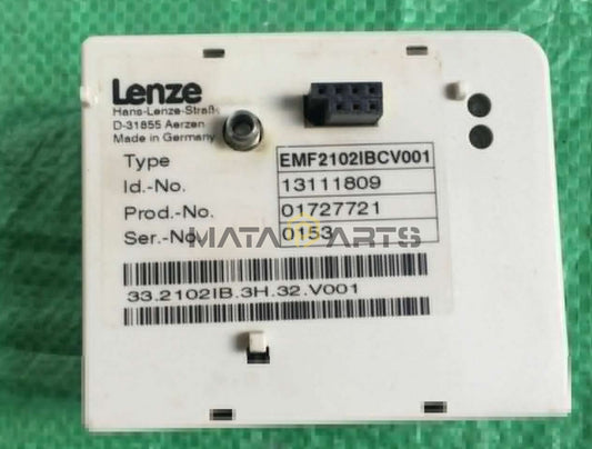 one Used Lenze EMF2102IBCV001 COMMUNICATION MODULE