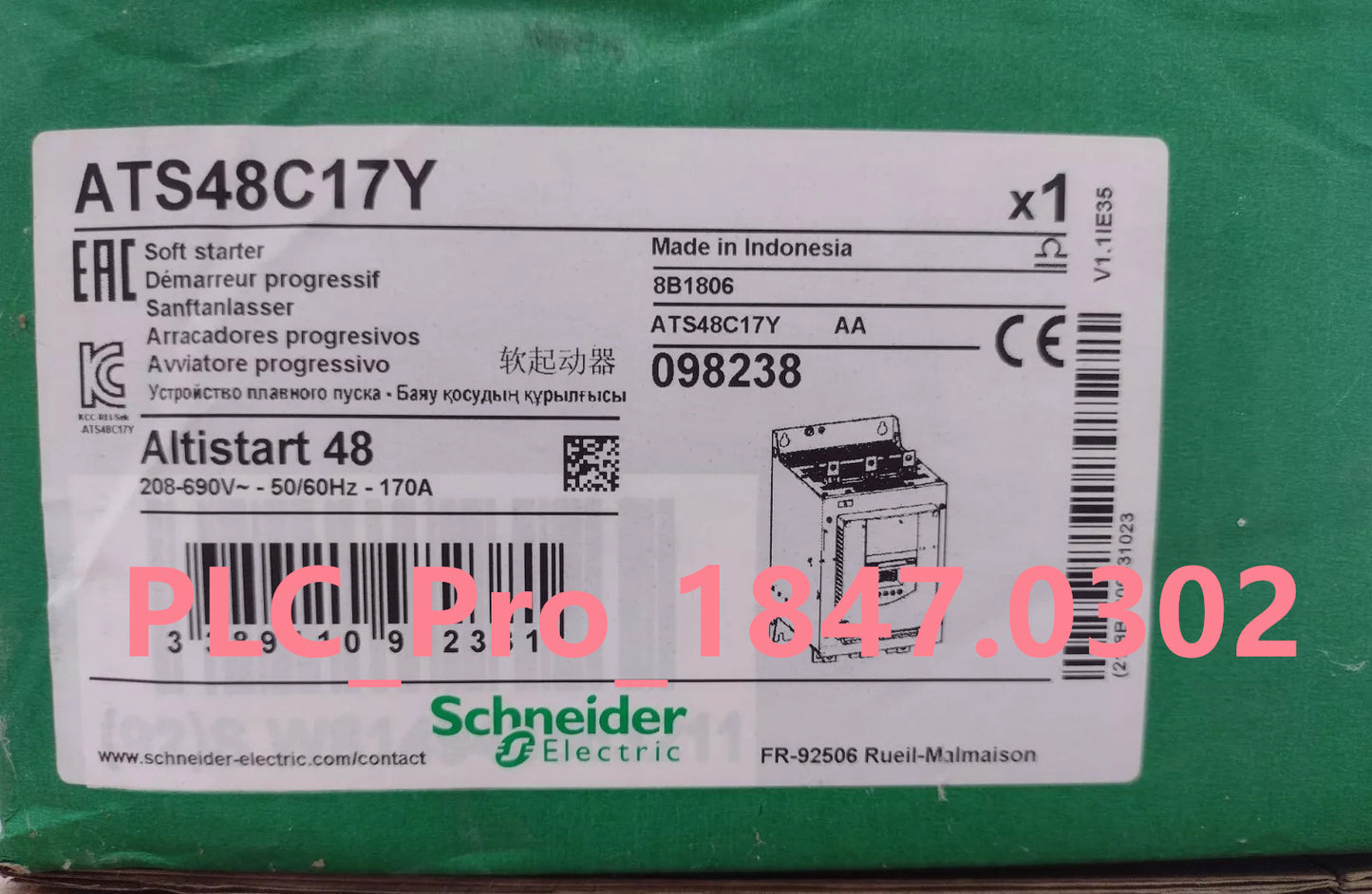 ATS48C17Y 1PCS Brand New Schneider ATS48C17Y Fast delivery