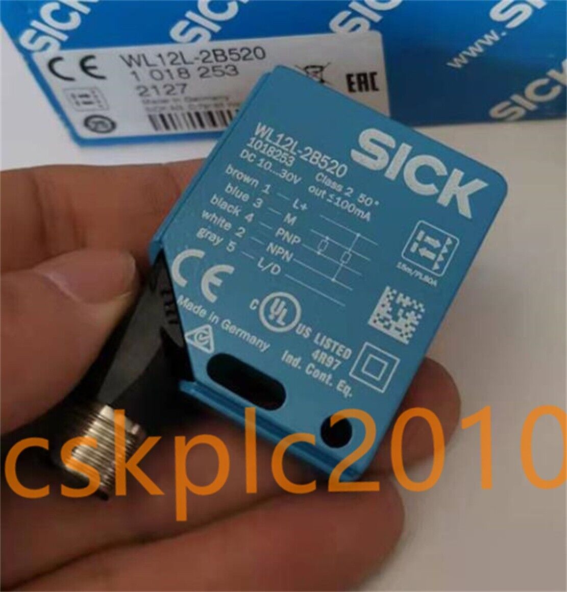 1 PCS NEW IN BOX SICK Reflective photoelectric sensor 1018253 WL12L-2B520