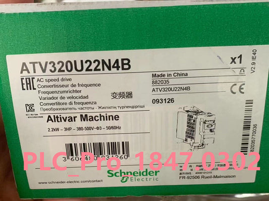 1PCS NEW Schneider ATV320U22N4B box2.2 kW 380-500 V frequency converter with