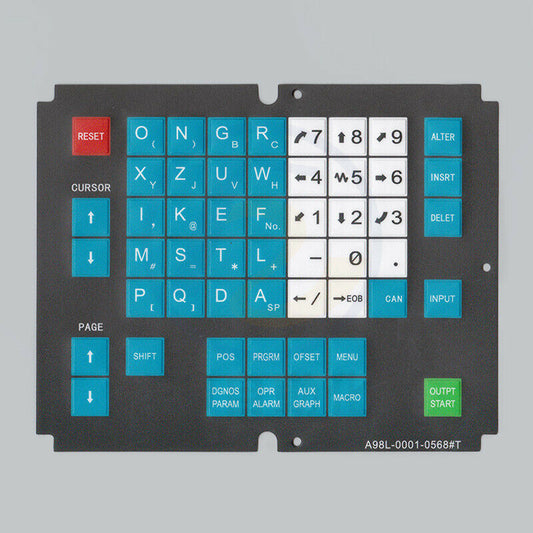 1PC FANUC Membrane Keypad A98L-0001-0568#T NEW FREE EXPEDITED SHIPPINGDHL / UPS / FedEx