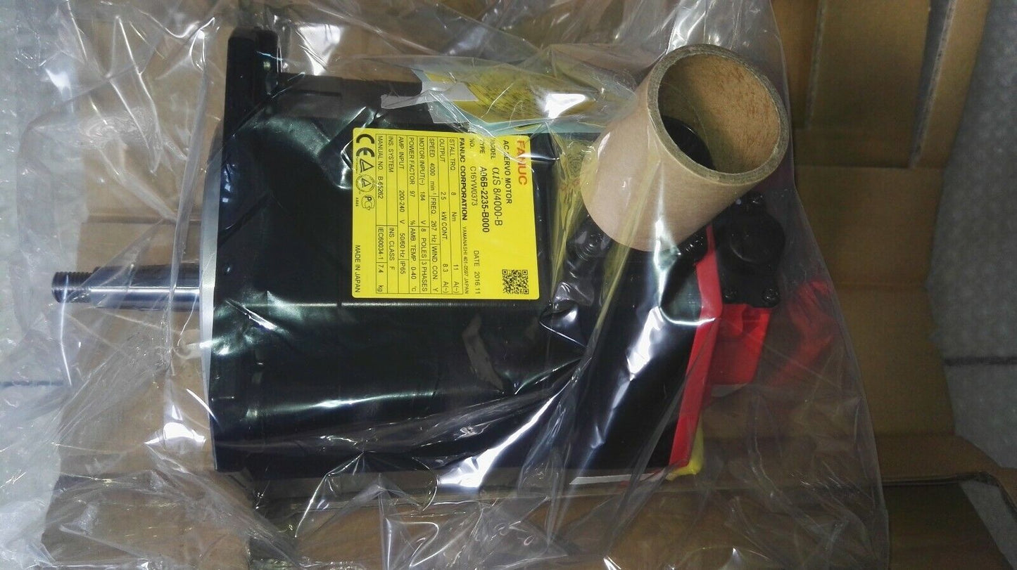 1PC NEW FANUC AC SERVO MOTOR A06B-2235-B000 A06B2235B000 FREE EXPEDITED SHIPDHL / UPS / FedEx