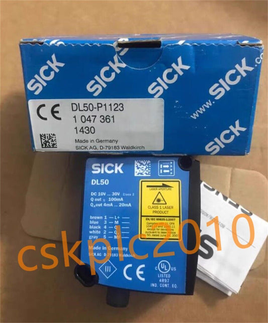 1 PCS NEW IN BOX SICK Laser ranging sensor DL50-P1123 1047361