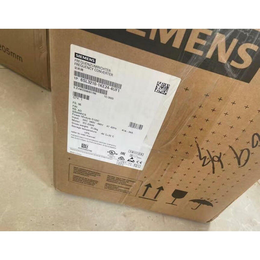 New Siemens 6SL3 210-1KE24-4UF1 6SL3210-1KE24-4UF1 SINAMICS G120C 22KW inverter