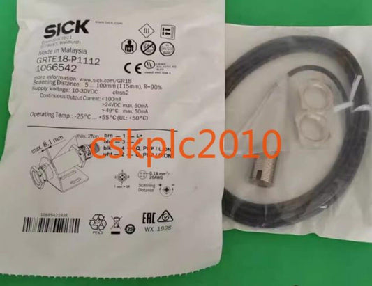 1PCS New original SICK photoelectric sensor GRTE18-P1112 1066542 in stock