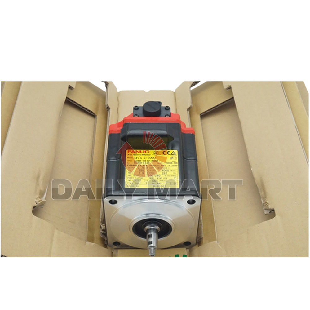 New Fanuc A06B-0212-B001 AC Servo Motor ais 2/5000 3-Phase 0.75kw A06B0212B001