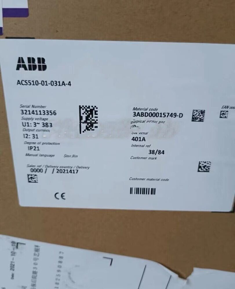 One New ABB ACS550-01-031A-4 Inverter ACS55001031A4 Expedited Shipping