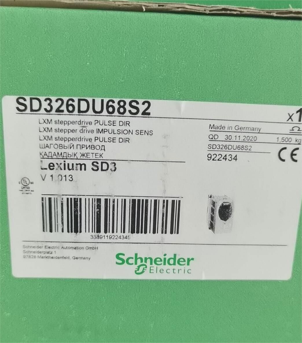 1PC New Schneider SD326DU68S2 Servo Drive In Box Expendited Shipping DHL / UPS / FedEx