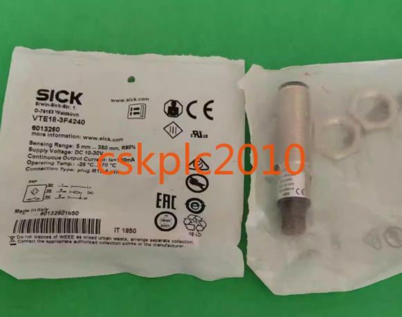 1PCS New original SICK photoelectric switch VTE18-3F4240 6013260 in stock