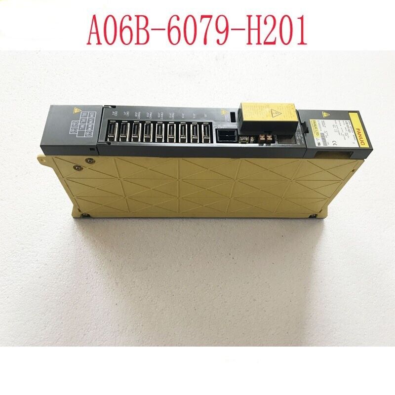 USED FANUC A06B-6079-H201 SERVO AMPLIFIER A06B6079H201 FREE EXPEDITED SHIPPINGDHL / UPS / FedEx