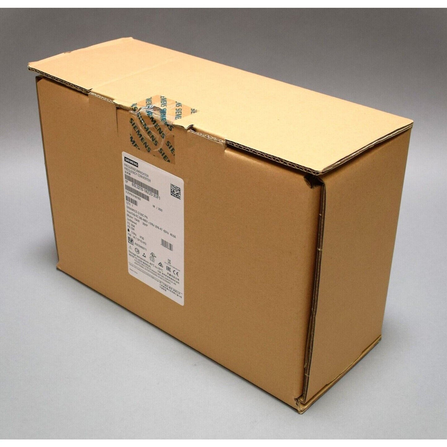 New Siemens 6SL3 210-1KE23-2UF1 6SL3210-1KE23-2UF1 SINAMICS G120C 15KW Converter