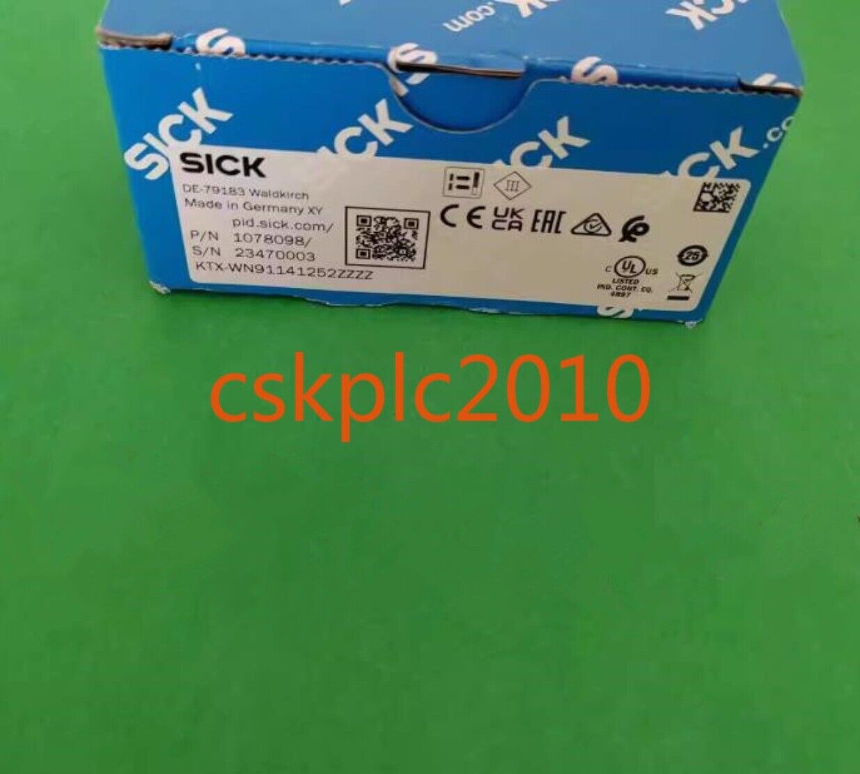 1PCS New original SICK color sensor KTX-WN91141252ZZZ 1078098 in stock