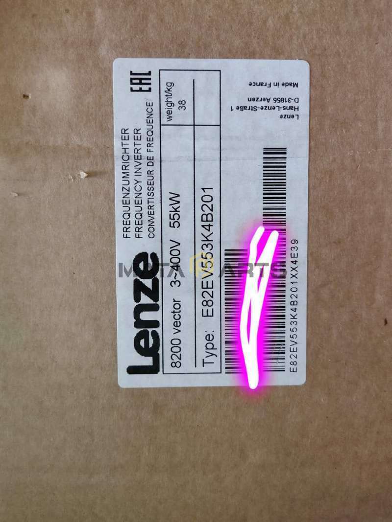 NEW ONE LENZE inverter E82EV553K4B201