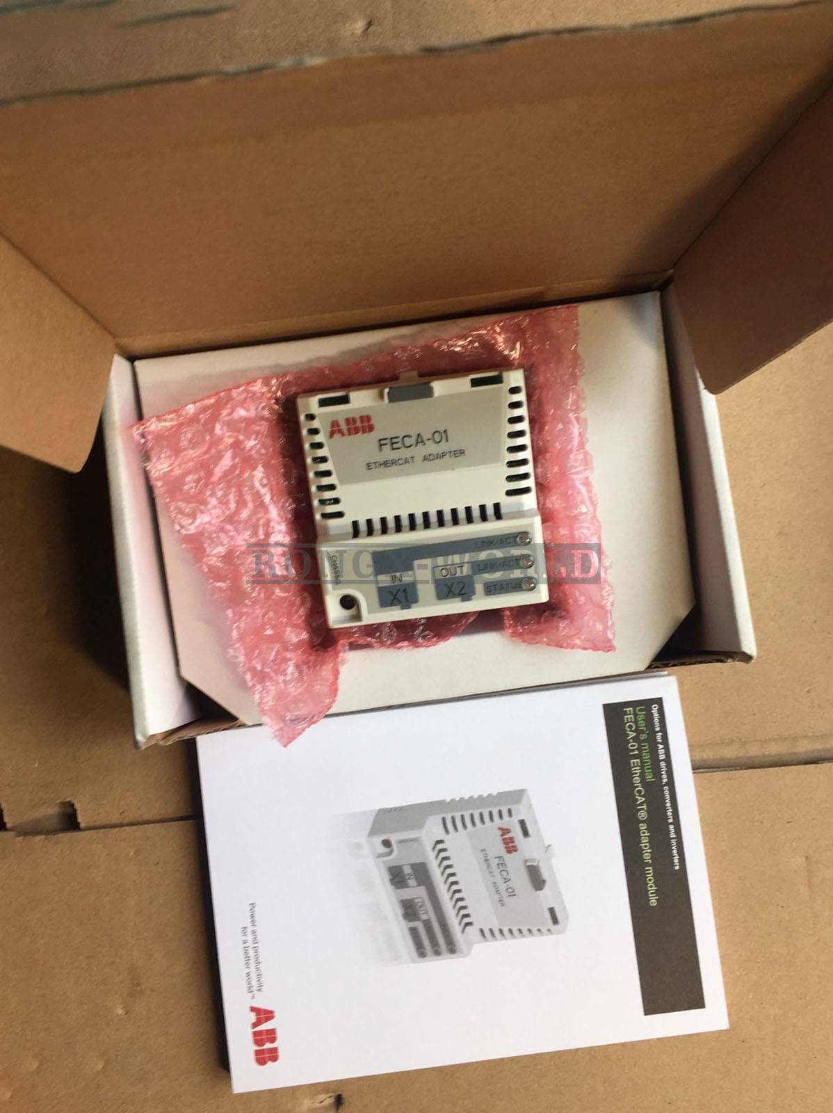 ONE ABB FECA-01 Ethernet adapter Free Shipping New In Box
