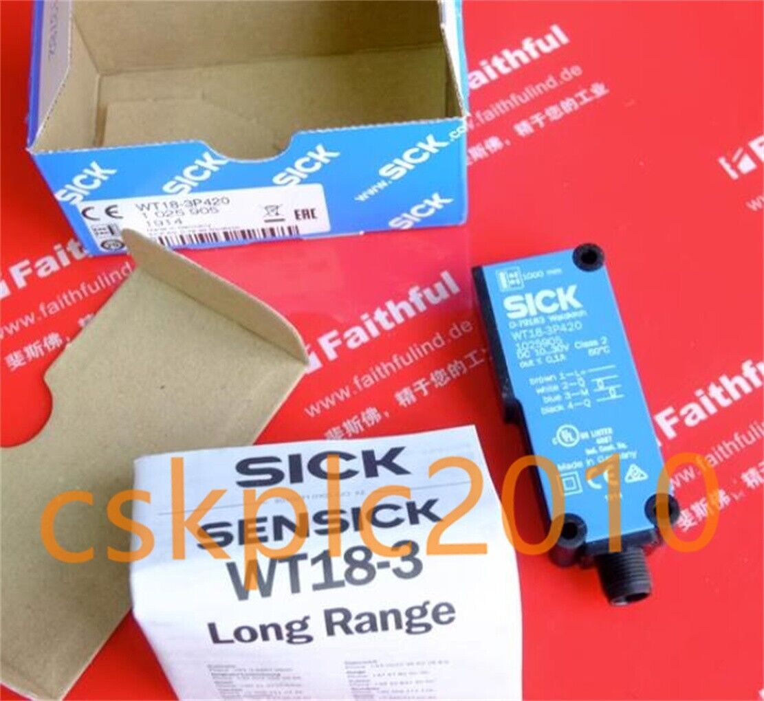 1 PCS NEW IN BOX SICK Photoelectric switch WT18-3P420 1025905