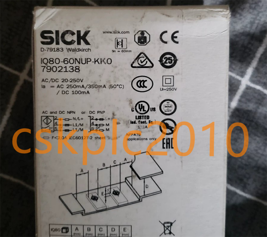 1 PCS NEW IN BOX SICK Sensors IQ80-60NUP-KK0 7902138