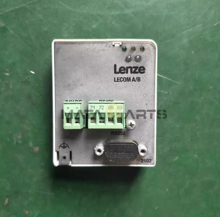 One Used Lenze 2102IBV001 PLC Communication module 2102 IB V001