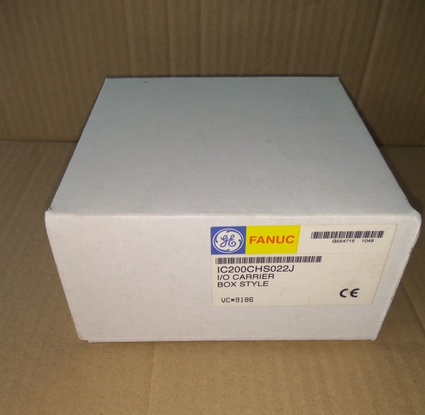 NEW ORIGINAL GE FANUC I/O CARRIER IC200CHS022 FREE EXPEDITED SHIPPINGDHL / UPS / FedEx