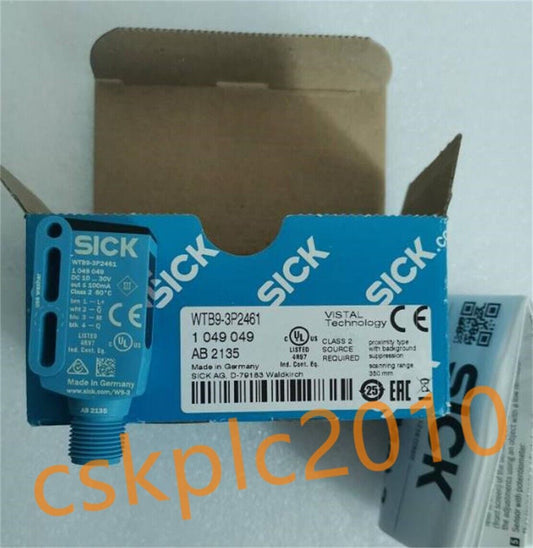 1 PCS NEW IN BOX SICK Reflective photoelectric sensor WTB9-3P2461 1049049