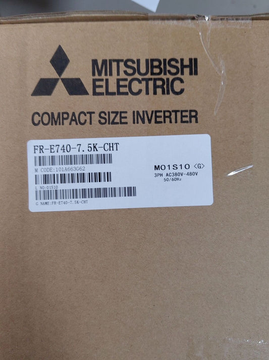 1PCS NEW FR-E740-7.5K-CHT MITSUBISHI INVERTER FRE7407.5KCHT 7.5kW UPS / DHL / FedEx