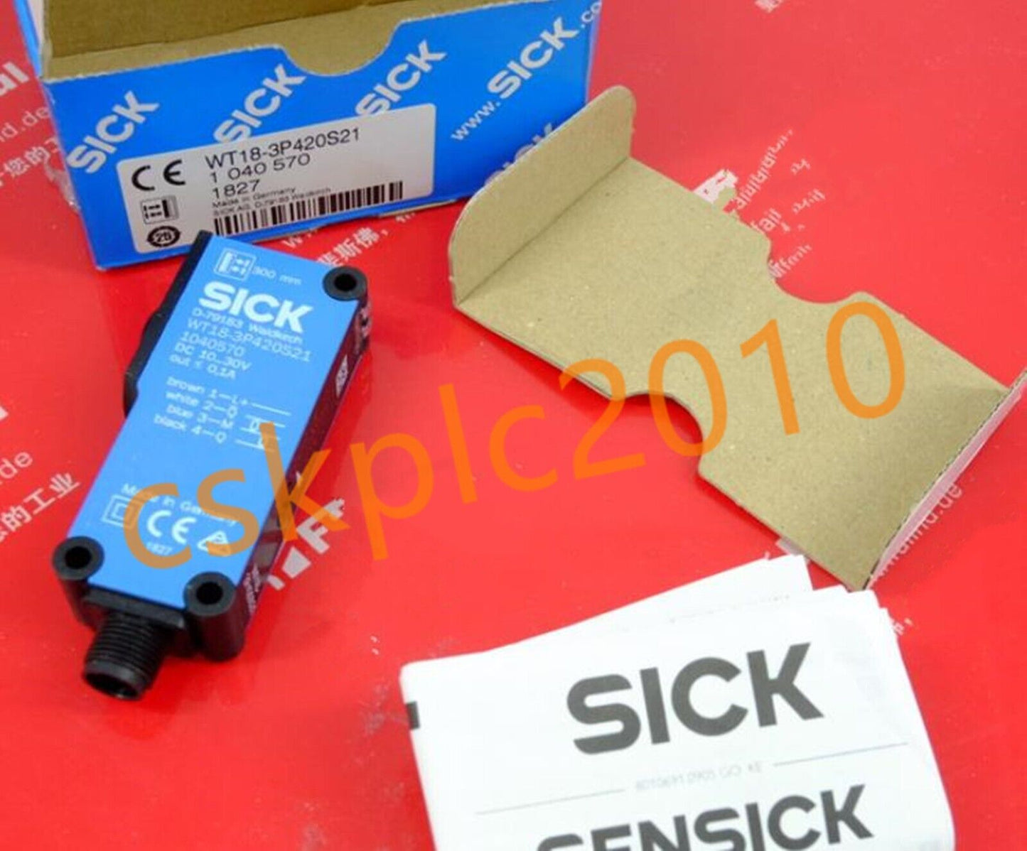 1 PCS NEW IN BOX SICK Photoelectric sensor WT18-3P420S21 1040570