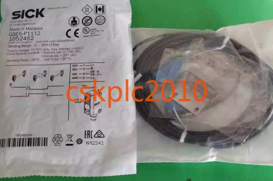 1PCS New original SICK photoelectric switch GSE6-P1112 1052452 in stock