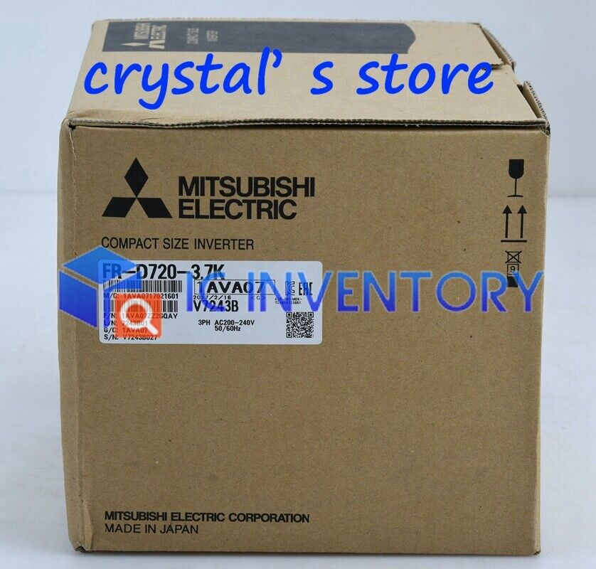 1PCS Mitsubishi frequency converter FR-D720-3.7K New In Box UPS / DHL / FedEx