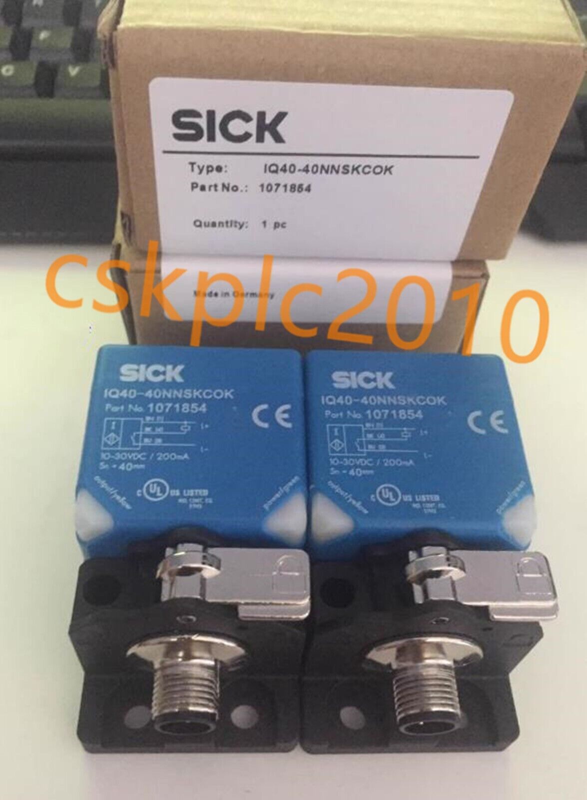 1 PCS NEW IN BOX SICK Inductive proximity sensor IQ40-40NNSKCOK 1071854