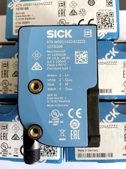 1 PCS NEW IN BOX SICK KTX-WS91141242ZZZZ Color Mark Sensor