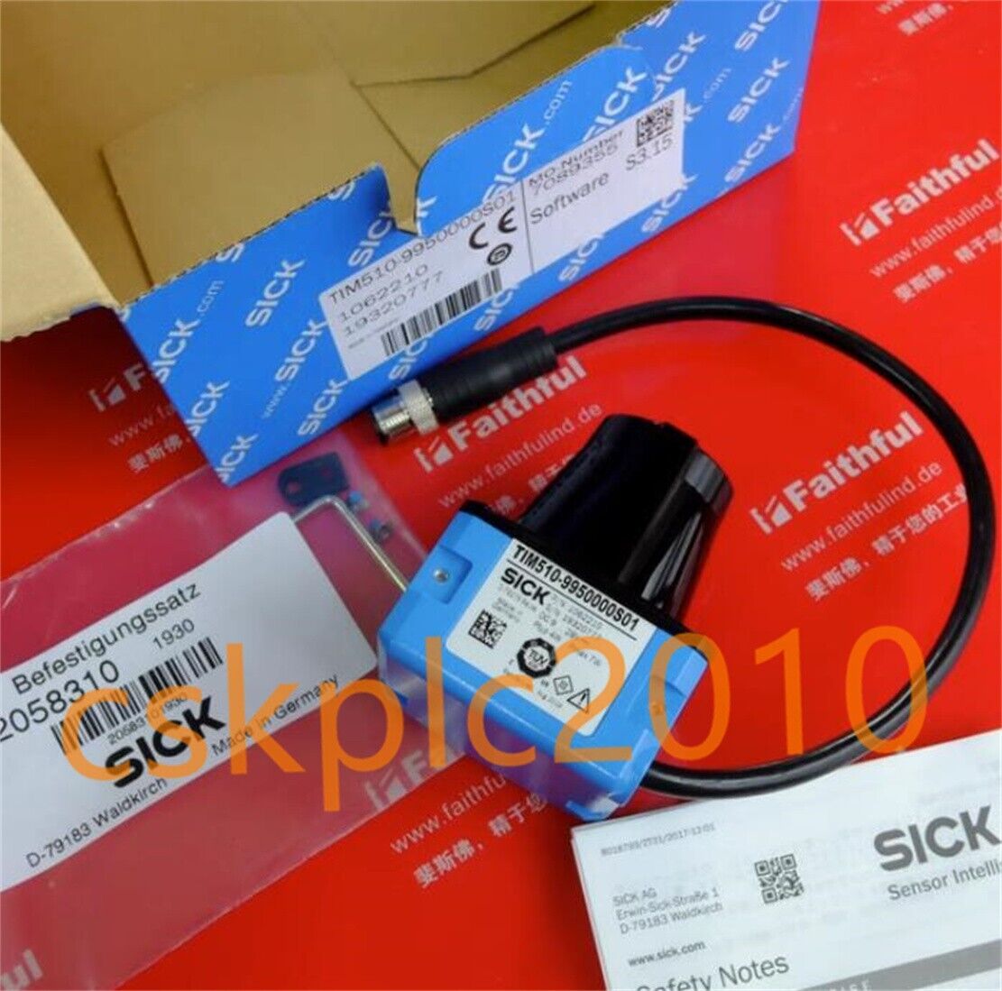 1 PCS NEW IN BOX SICK Lidar sensor TIM510-9950000S01 1062210