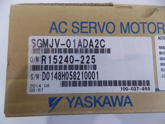 1PC YASKAWA AC SERVO MOTOR SGMJV-01ADA2C NEW ORIGINAL FREE EXPEDITED SHIPPING DHL / UPS / FedEx