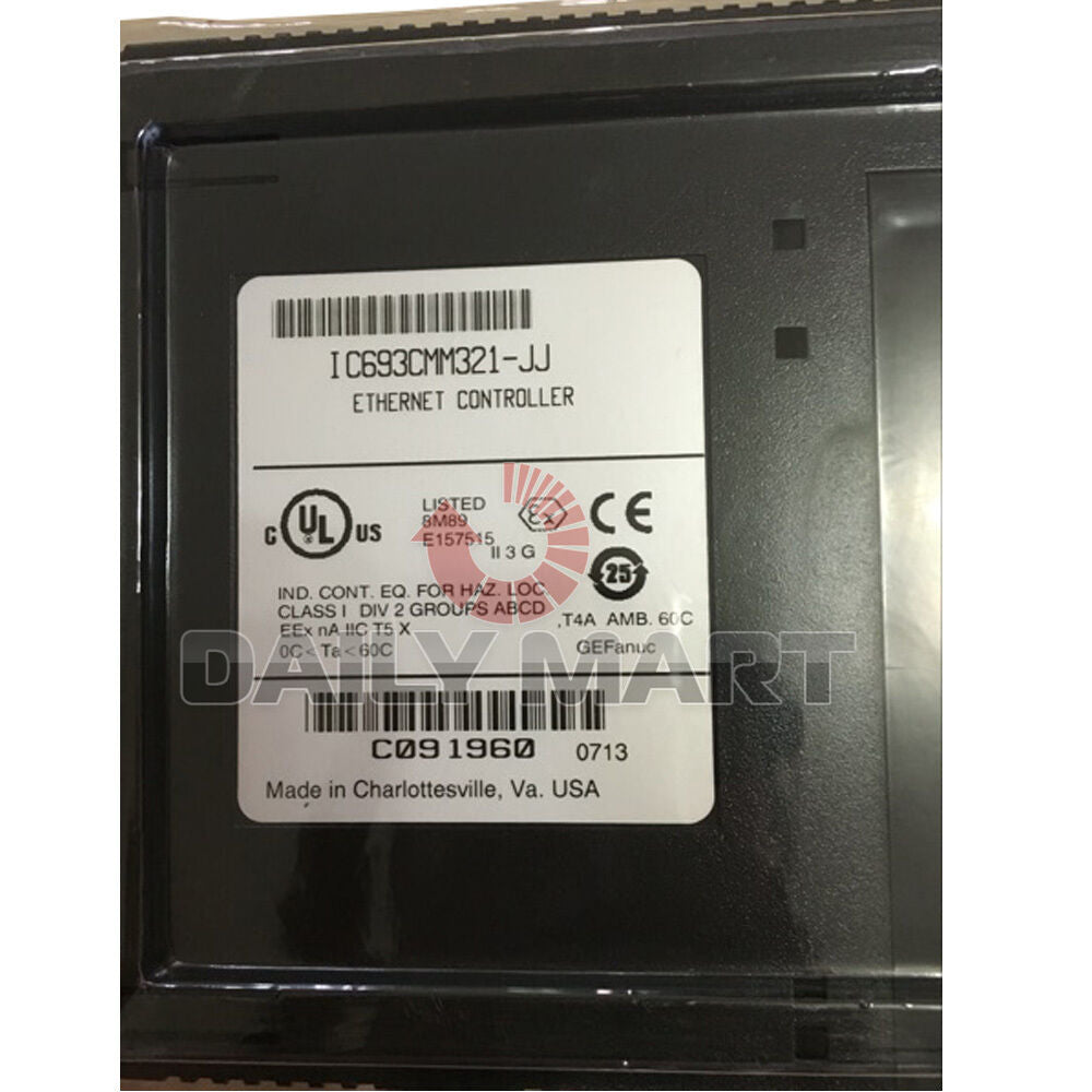 Brand New in Box GE FANUC PLC IC693CMM321-JJ