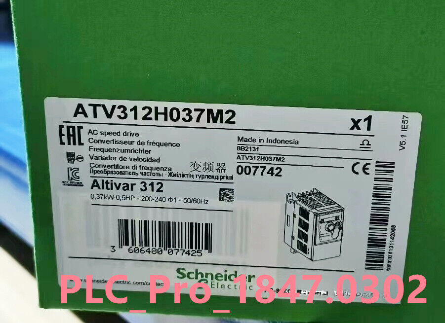 ATV312H037M2 1PCS Brand New Schneider ATV312H037M2 Inverter Fast delivery