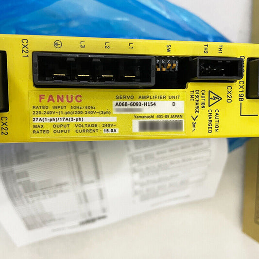 NEW FANUC A06B-6093-H154 SERVO AMPLIFIER A06B6093H154 EXPEDITED SHIPPING DHL / UPS / FedEx