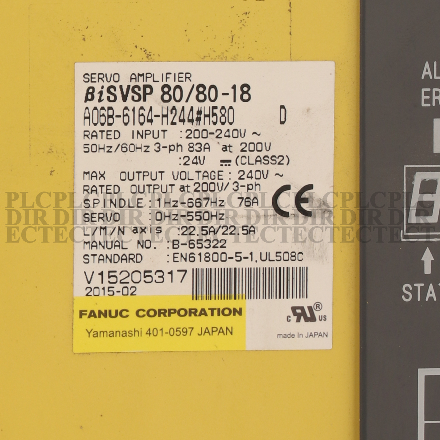 NEW Fanuc A06B-6164-H244#H580 Servo Drive Amplifier