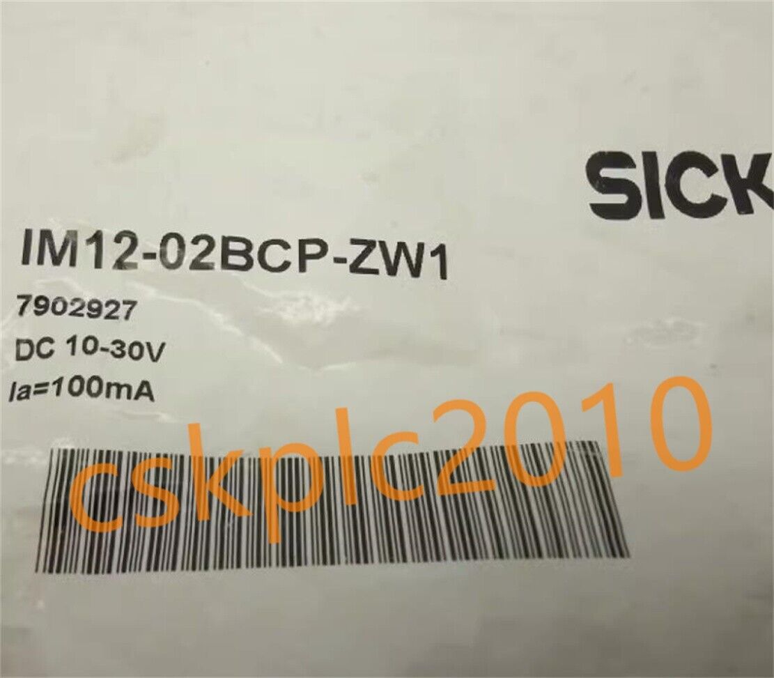 1 PCS NEW IN BOX SICK Inductive proximity sensor IM12-02BCP-ZW1 7902927