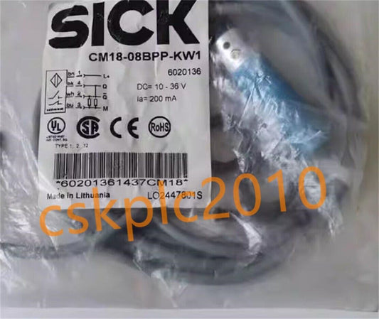 1 PCS NEW IN BOX SICK Proximity Switch CM18-08BPP-KW1