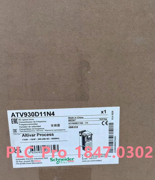 ATV930D11N4 1PCS Brand New Schneider ATV930D11N4 inverter 11KW Fast delivery