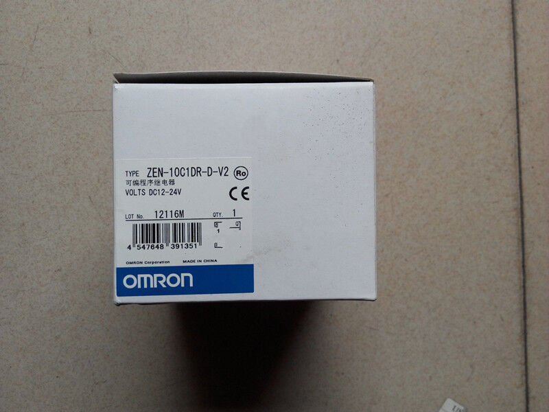 NEW ORIGINAL OMRON PROGRAMABLE RELAY ZEN-10C1DR-D-V2 ZEN10C1DRDV2 FREE SHIPPING DHL / UPS / FedEx