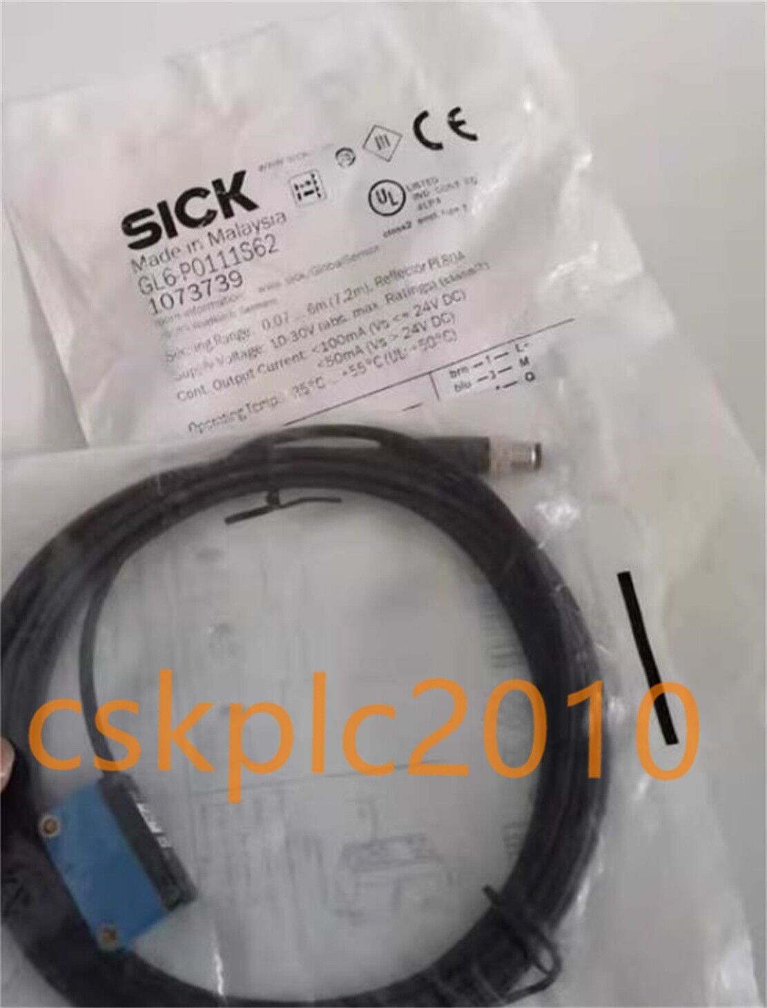 1 PCS NEW IN BOX Sick Photoelectric sensor 1073739 GL6-P0111S62