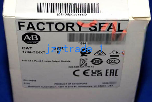 2022 Surplus SEALED Allen Bradley 1794-OE4XT /B Analog Output Module Flex I/O DHL / UPS / FedEx