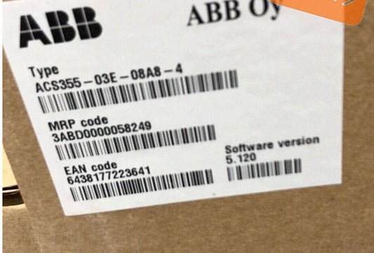 New Original 1PCS ABB Inverter ACS355-03E-08A8-4 ACS355 4KW Expedited Shipping