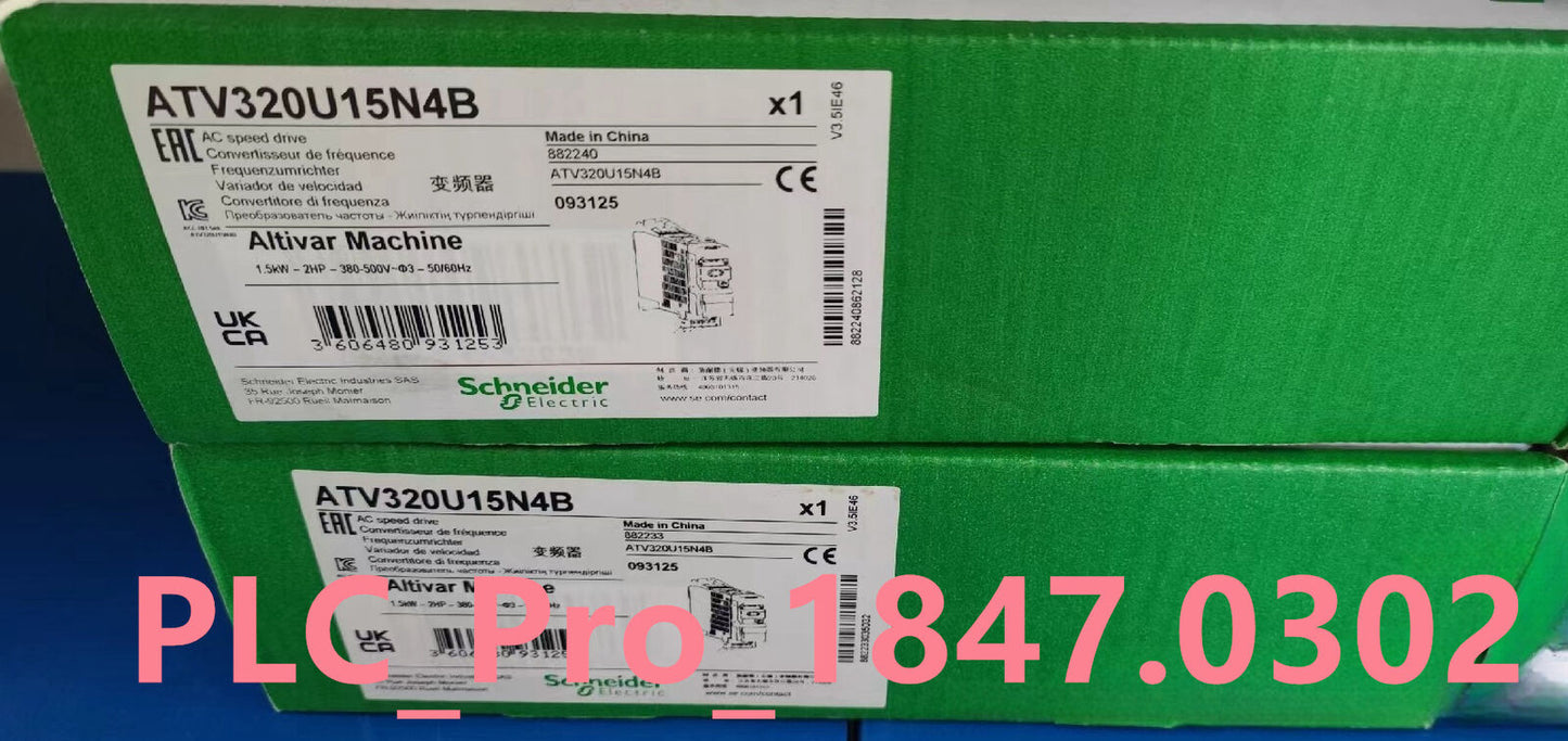 1PCS Brand New Schneider ATV320U15N4B frequency converter Fast delivery