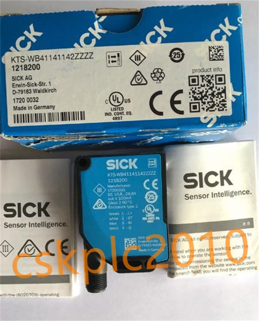 1 PCS NEW IN BOX SICK KTS-WB41141142ZZZZ 1218200 Color sensor