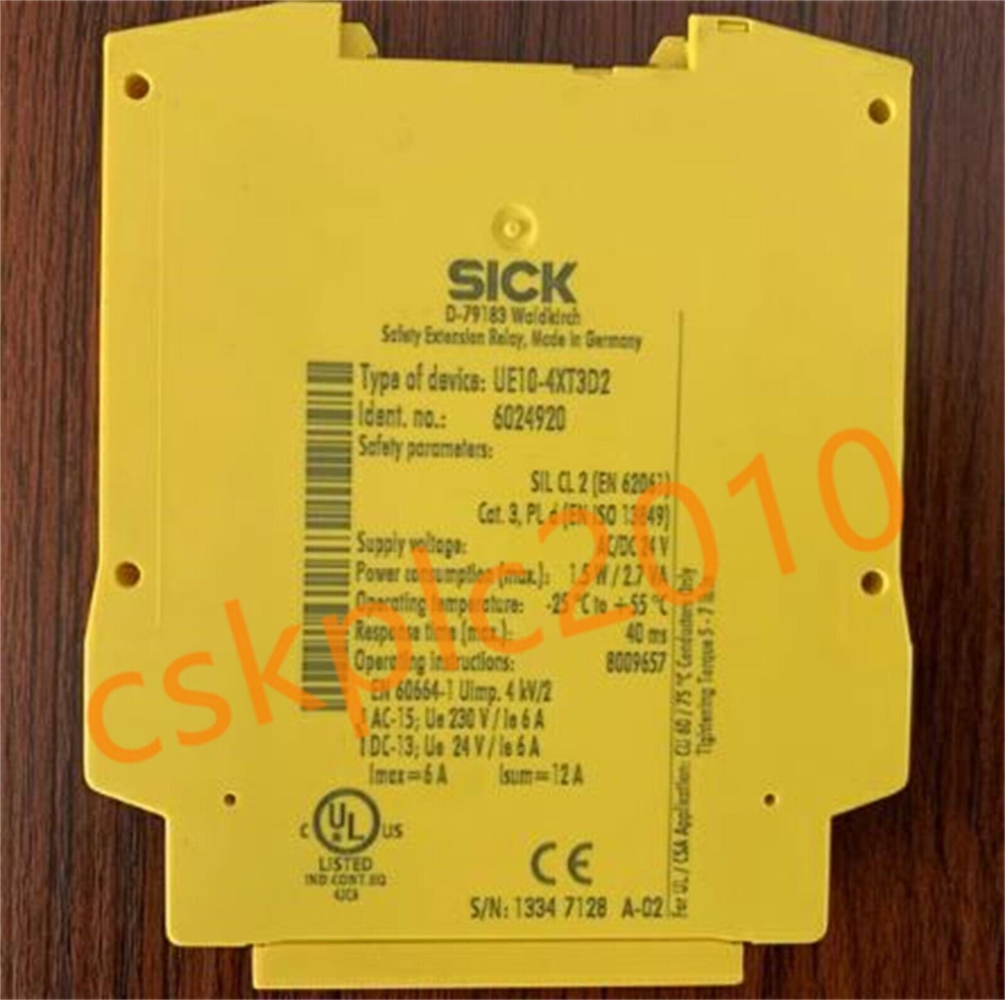 1 PCS SICK Safety relay UE10-4XT3D2 6024920 Tested