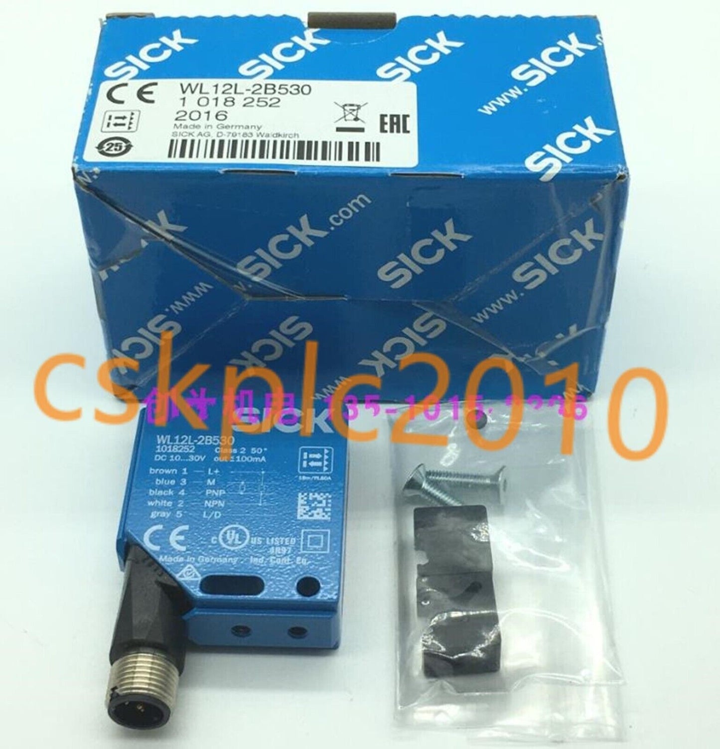 1 PCS NEW IN BOX SICK Photoelectric switch WL12L-2B530 1018252