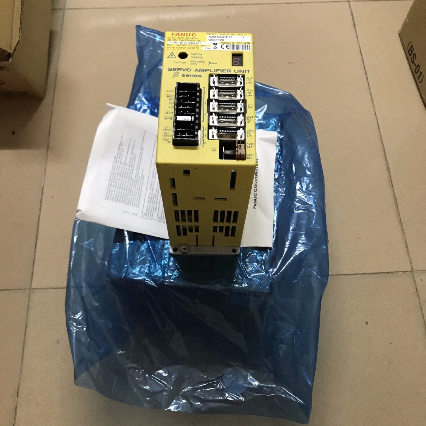 NEW ORIGINAL 1PC FANUC SERVO AMPLIFIER A06B-6093-H171 FREE EXPEDITED SHIPPINGDHL / UPS / FedEx