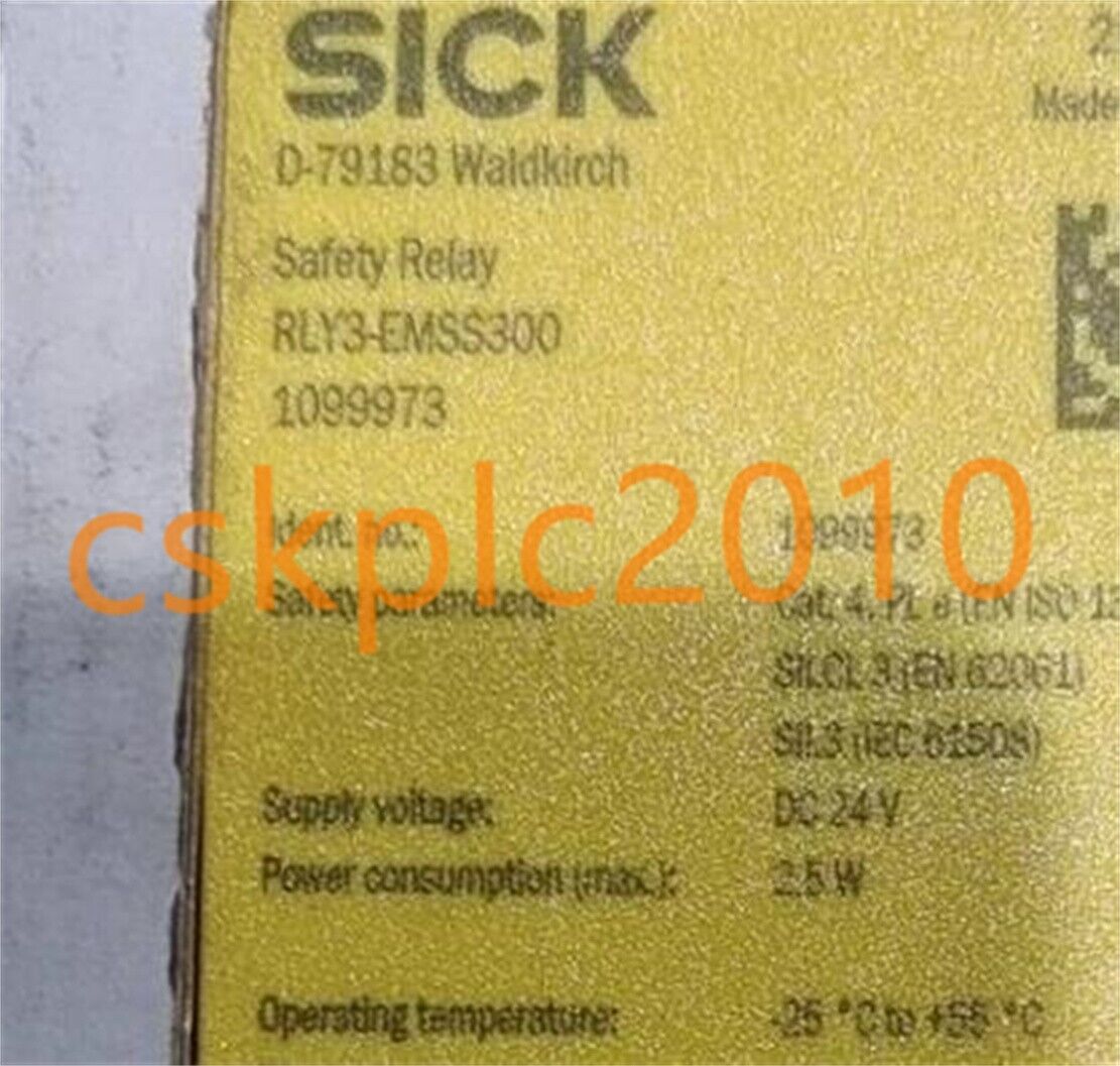 1 PCS NEW IN BOX SICK Module RLY3-EMSS300 1099973