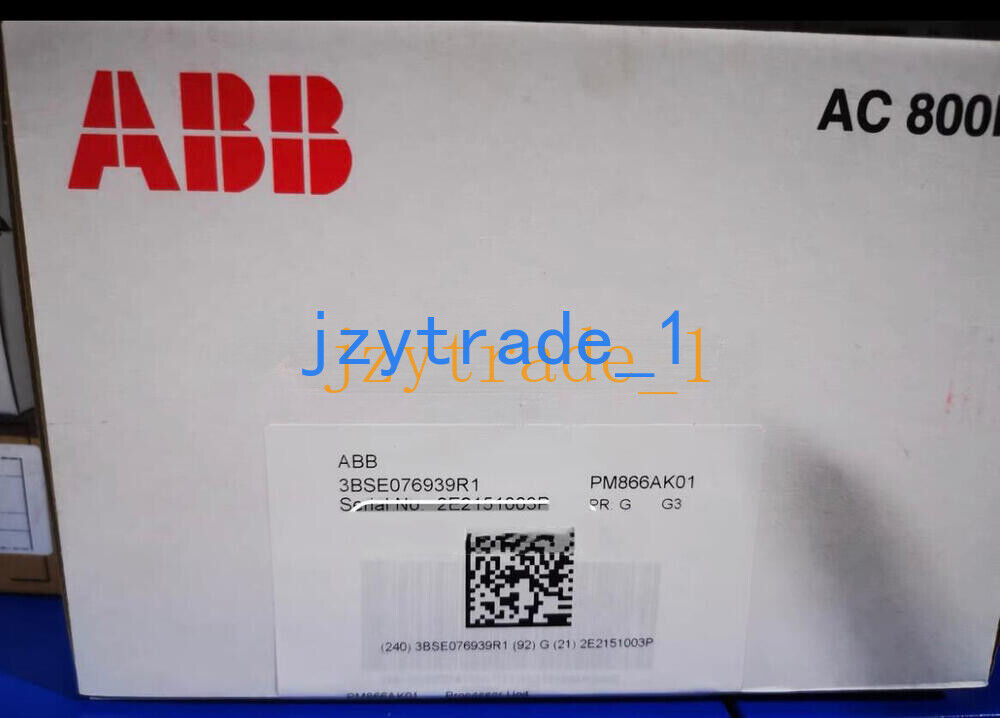 1PCS NEW ABB PM866AK01 3BSE076939R1 ABB Processor unit Brand New UPS / DHL / Fedex