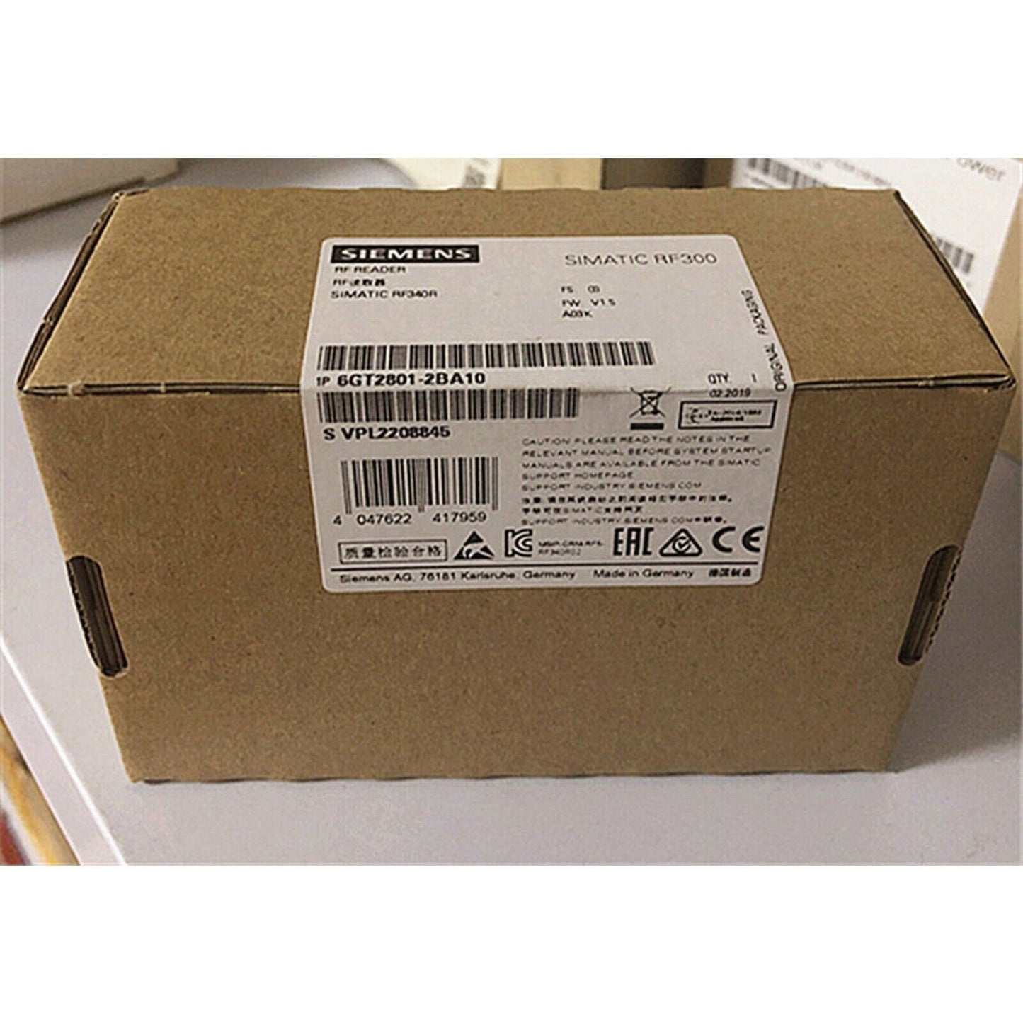 New Siemens SIMATIC RF300 Reader RF340R (GEN2) 6GT2801-2BA10 6GT2 801-2BA10